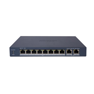 Hikvision DS-3E1310P-EI/M 8 Port 10/100 Mbps 2 Gigabit Uplink Port Akıllı PoE Switch