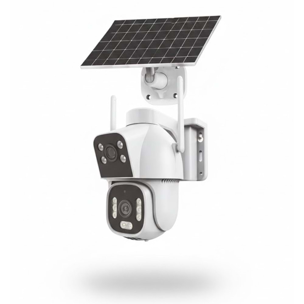 INOX-X22 4G Dual Lens Black Light Esim Solar Kamera