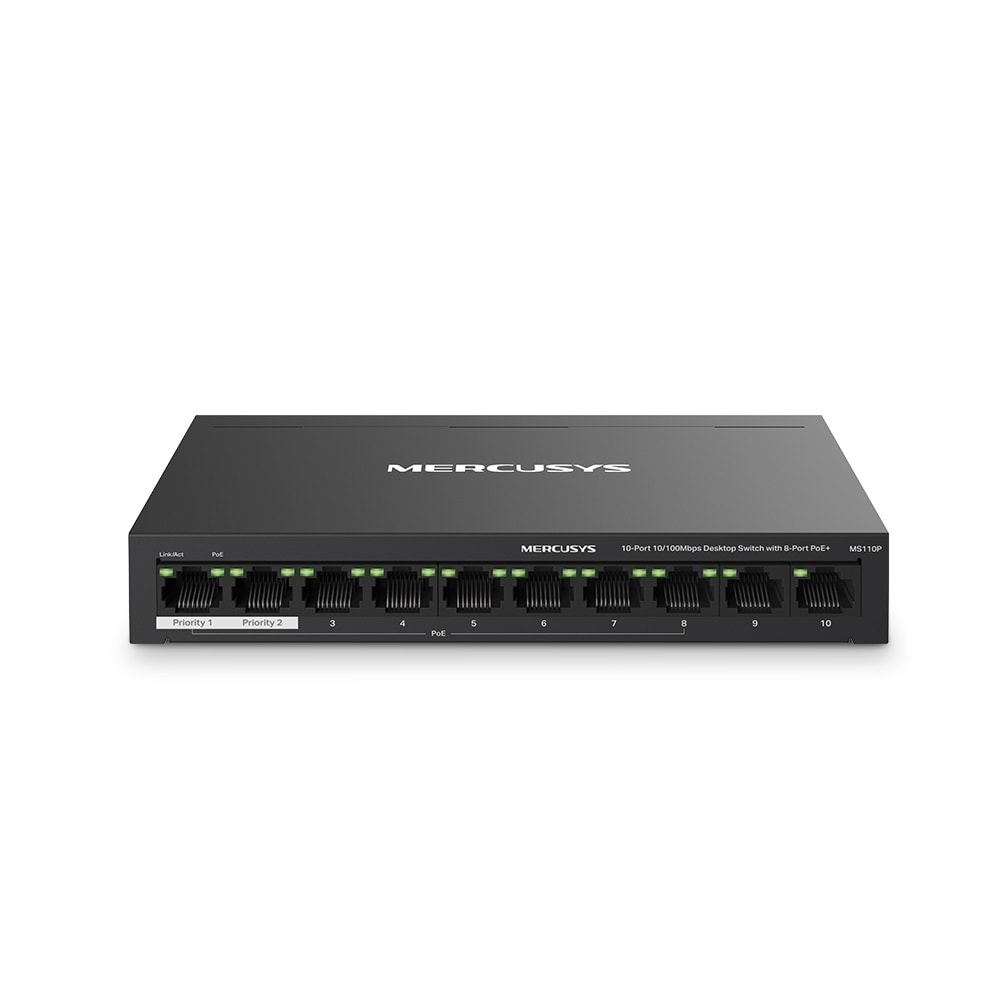 Tp-Link Mercusys MS110P 10 Port Desktop Switch