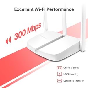 Tp-Link Mercusys MW306R 300Mbps Multi-Mode Wireless Router