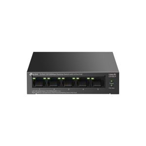 Tp-Link LS105LP 5-Port 10/100 Mbps Desktop Switch 4-Port PoE+ (41W)