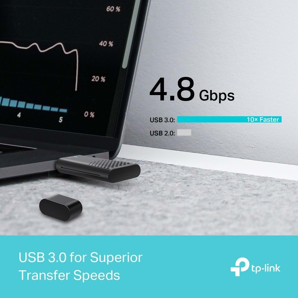Tp-Link Archer TX20U AX1800 Dual Band Wi-Fi USB Adaptör