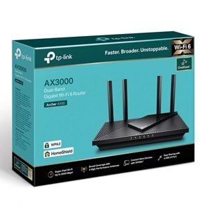 TP-Link Archer AX55 AX3000 Dual Band Wi-Fi 6 Router