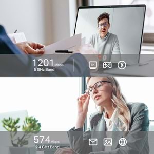 Tp-Link Archer TX20UH AX1800 High Gain Dual Band Wi-Fi USB Adaptör