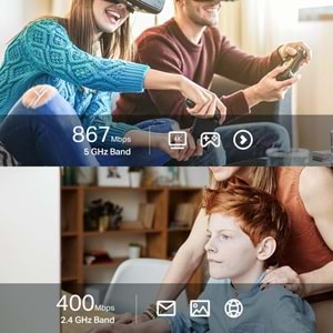 Tp-Link Archer T3U Nano AC1300 Dual Band Wi-Fi USB Adaptör