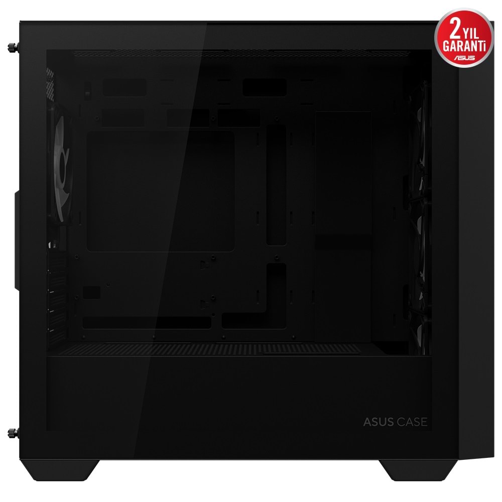 Asus A21 Plus ARGB Temperli Cam mATX Mid Tower Gaming Kasa Siyah