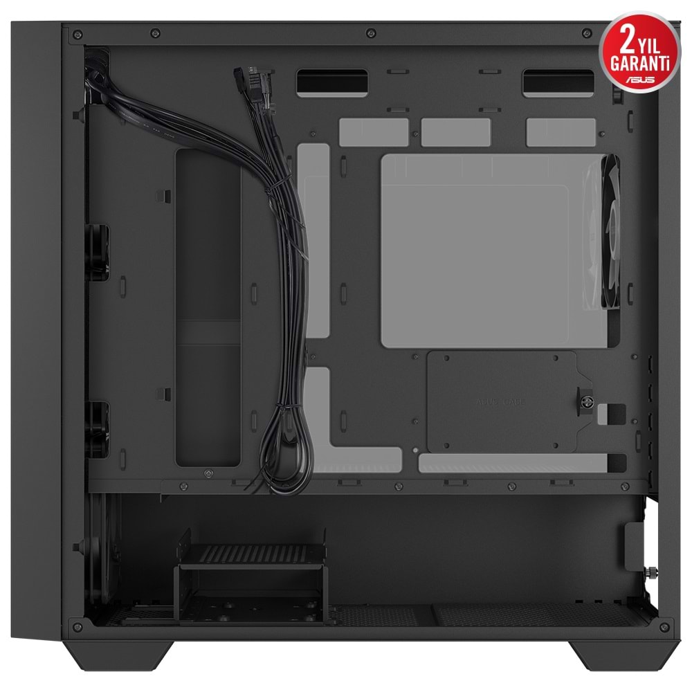 Asus A21 Plus ARGB Temperli Cam mATX Mid Tower Gaming Kasa Siyah