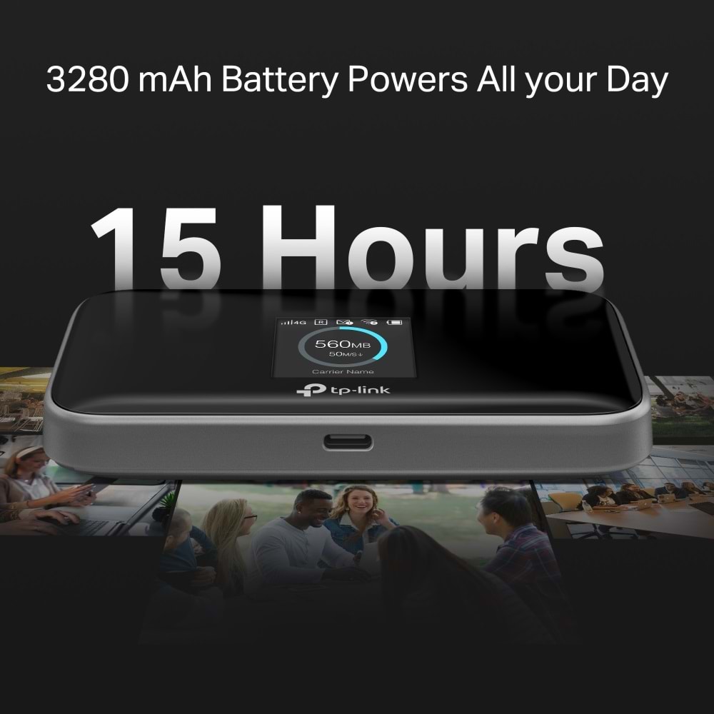 Tp-Link M7750 600Mbps WiFi 4G LTE-Advanced Mobile Modem