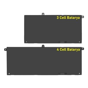 Dell Latitude 3410, 3510, JK6Y6 Uyumlu Notebook Bataryası - 3 Cell