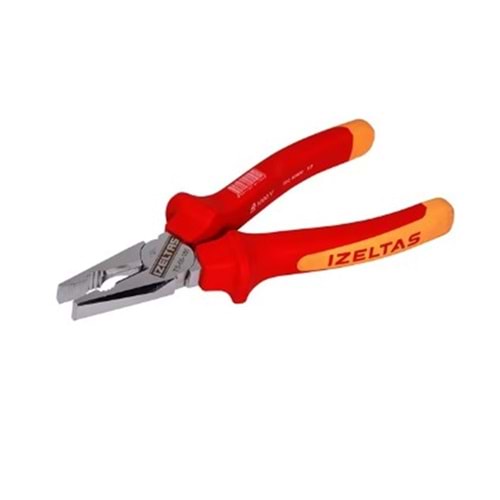 Izeltaş 1000V İzoleli Elektrikçi Kombine Pense 180 MM 3020126180