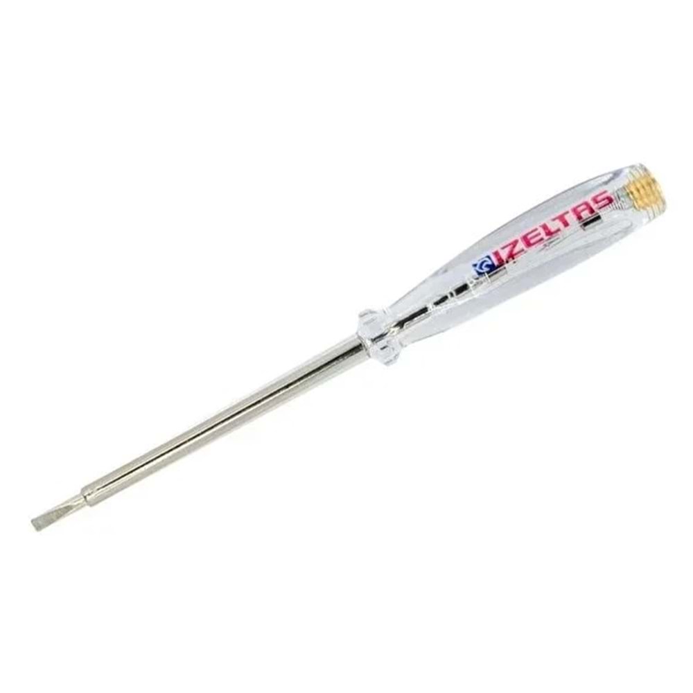 İzeltaş 4550 Elektrik Kontrol Kalemi Düz Uçlu 190 MM 4550170190