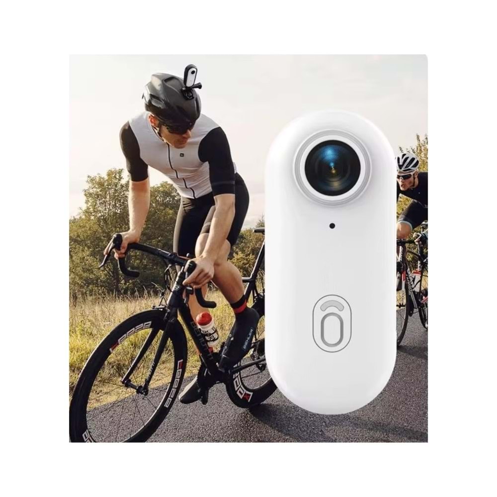 INOX-X605 2K Sport Yaka Kamerası (WiFi Üzerinden Akıllı Telefonla Eşleştirilir.)