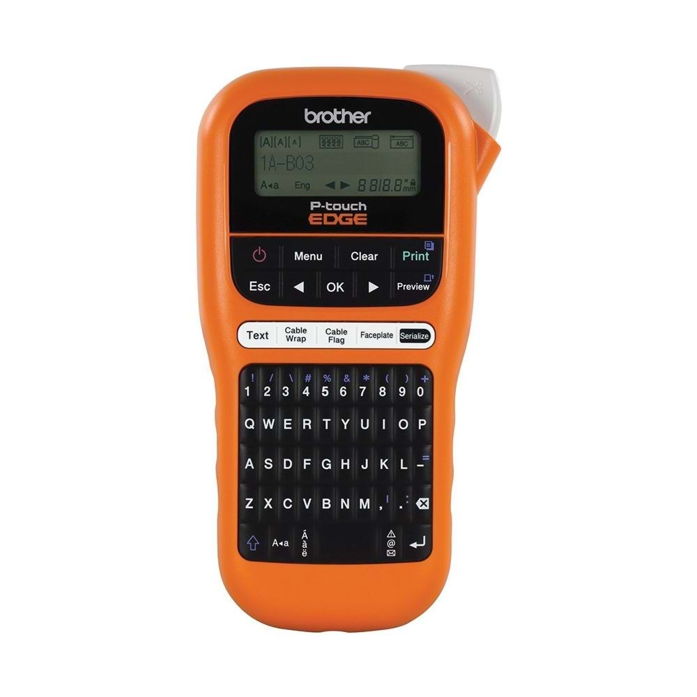 Brother P-Touch PT-E110 3.5 - 12 mm Baskı Tze Serisi El Tipi Etiket Yazıcı