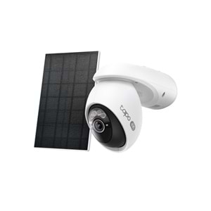 Tapo TC92 KIT 4K 8MP 360° AI Wi-Fi Güneş Enerjili Güvenlik Kamerası