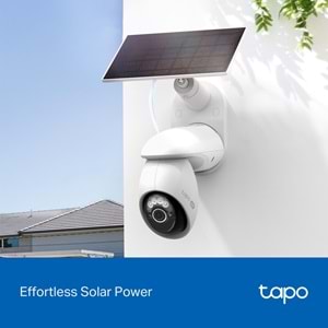 Tapo TC92 KIT 4K 8MP 360° AI Wi-Fi Güneş Enerjili Güvenlik Kamerası
