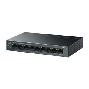 TP-Link LS109P 9 Port 10/100 8 Port Poe 63 W Yönetilemez Switch