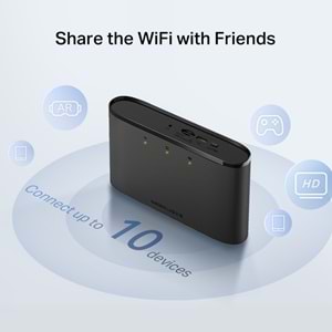 Mercusys MT110 4g Lte Şarjlı Taşınabilir Modem