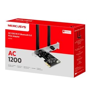 Mercusys MA30E Ac1200 Dual-band Wi-fi Bluetooth Pcı Express Adapter
