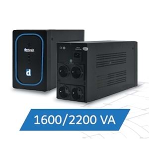 Dotvolt Volt LN Plus 1000 VA Line İnteractive 1 x 12V 9 AH UPS