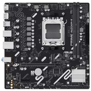 Asus PRIME A620AM-K A620A DDR5 USB3.2 M.2 DP/HDMI PCI 4.0 AM5 Anakart
