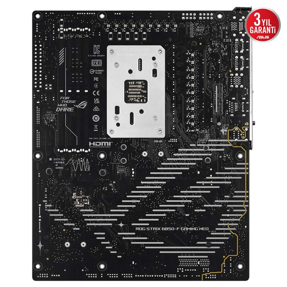 Asus ROG STRIX B850-F GAMING WIFI7 NEO AMD B850 DDR5 M.2 HDMI/USB-C PCI 5.0 AM5