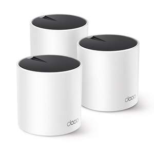 Deco X55 3lü Wi-Fi 6 AX3000 Tüm Evi Kapsayan Mesh WiFi Sistemi