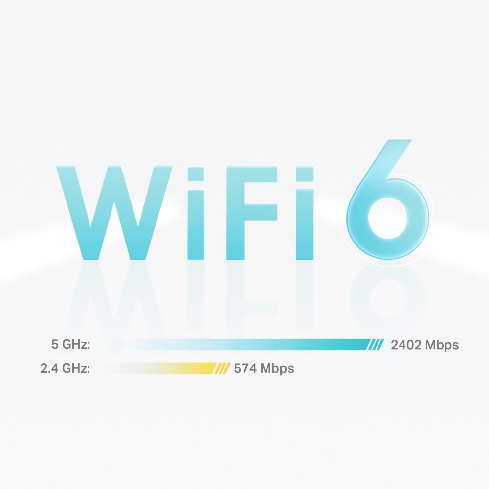 Deco X55 3lü Wi-Fi 6 AX3000 Tüm Evi Kapsayan Mesh WiFi Sistemi