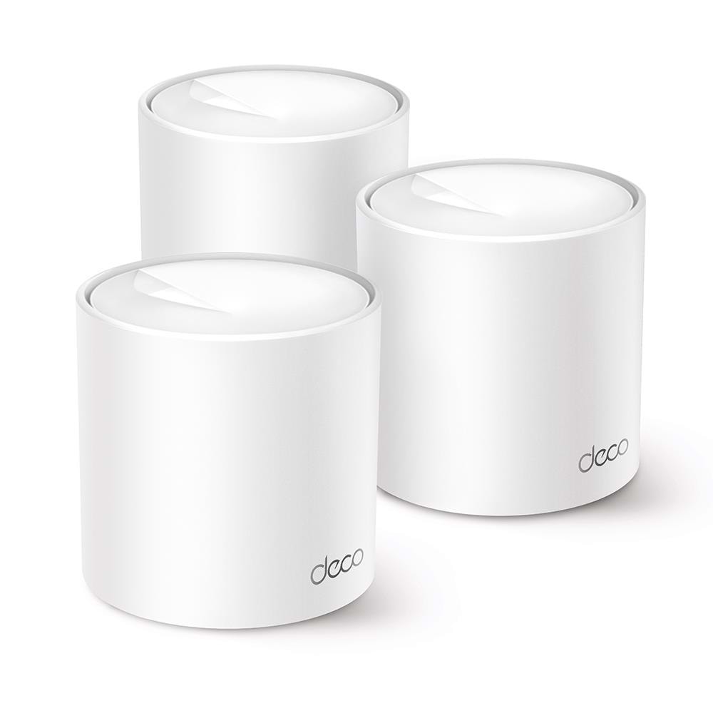 DECO X10 3Lü Wi-Fi 6 AX1500 Tüm Evi Kapsayan Mesh Wifi Sistemi