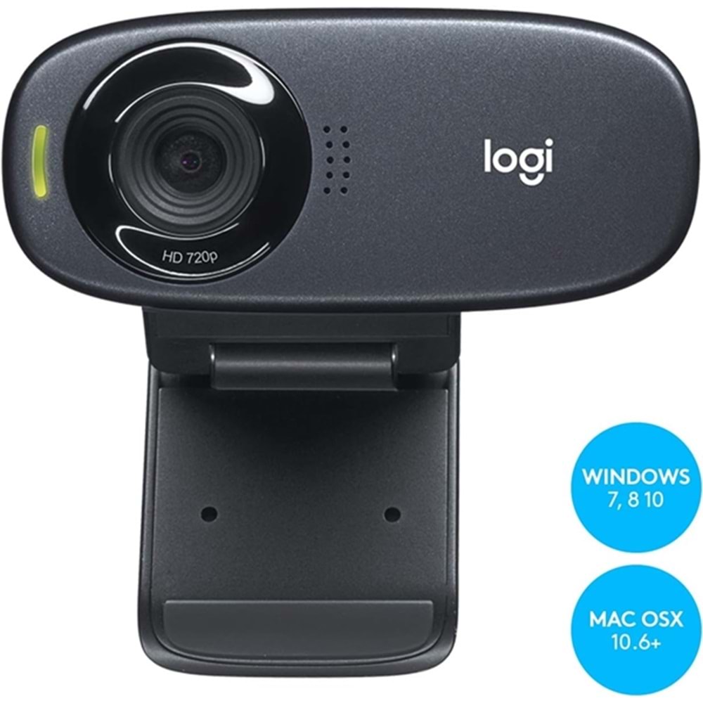 Logitech C310 Webcam HD Siyah 960-001065