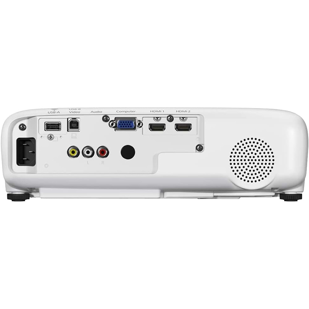 Epson EB-FH06 3LCD projektör (Full HD 1.920 x 1.080p, 3.500 lümen beyaz ve renk parlaklığı, kontrast oranı 16.000:1, isteğe bağlı Wi-Fi, HDMI)