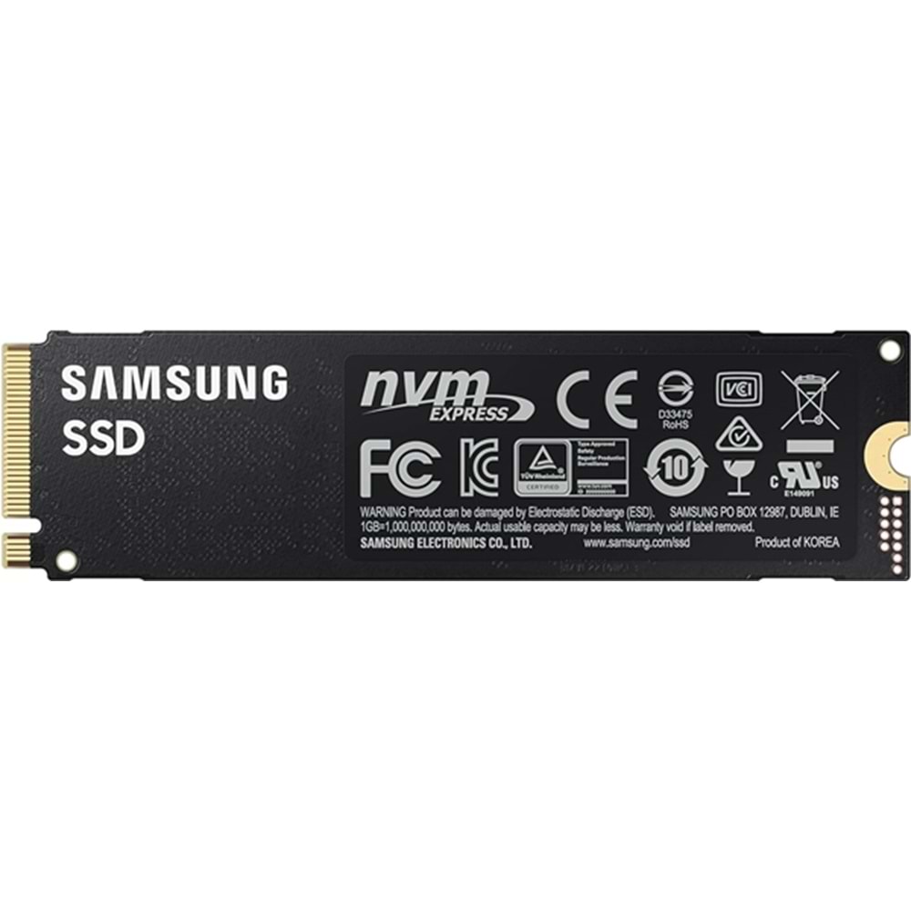 Samsung 980 PRO SSD 1TB NVMe M.2 PCIe Gen 4.0 7000/5000MB/s MZ-V8P1T0BW