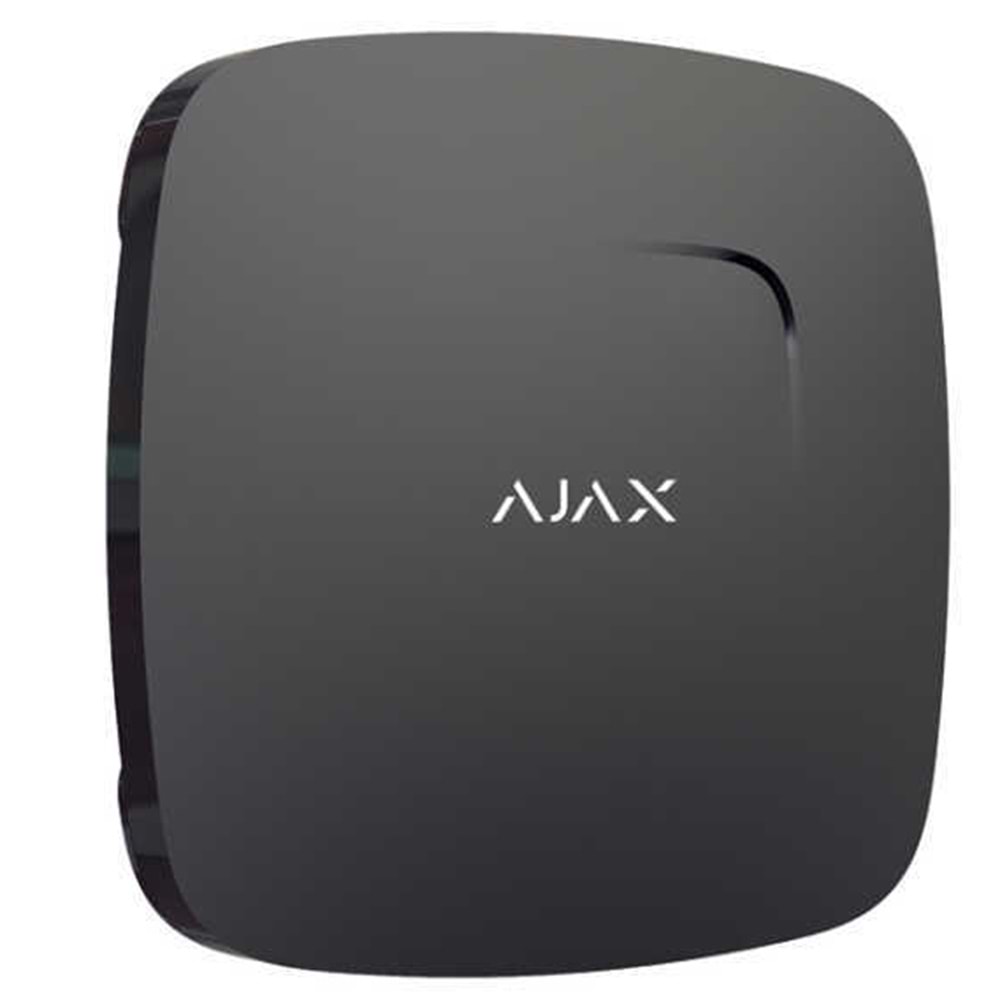 Ajax FireProtect Plus Kablosuz Isı ve Duman Dedektörü Siyah