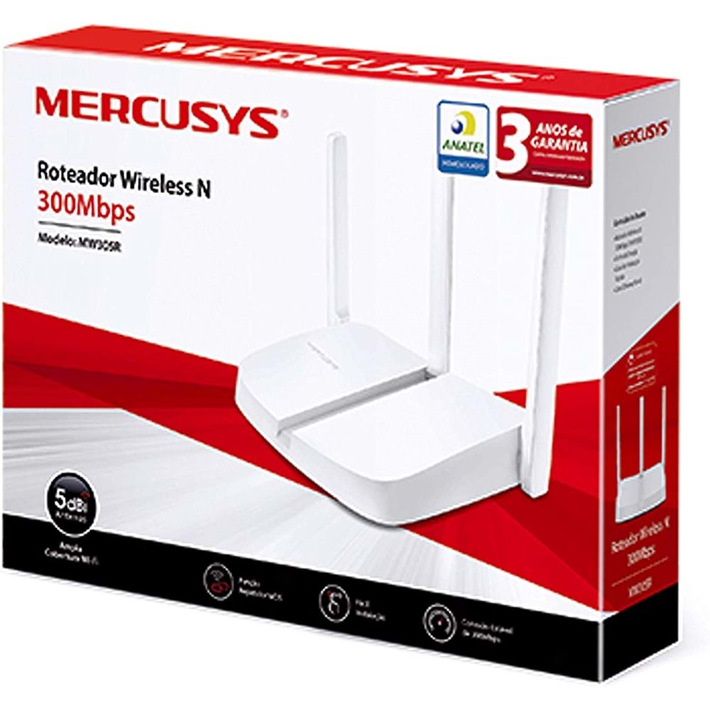 Mercusys MW305R, N300 Mbps Kablosuz Router