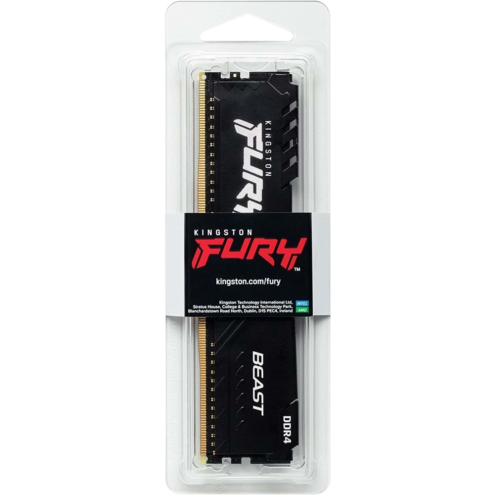 Kingston Fury Beast KF426C16BB1/16 16 GB DDR4 2666 MHz CL16 Ram