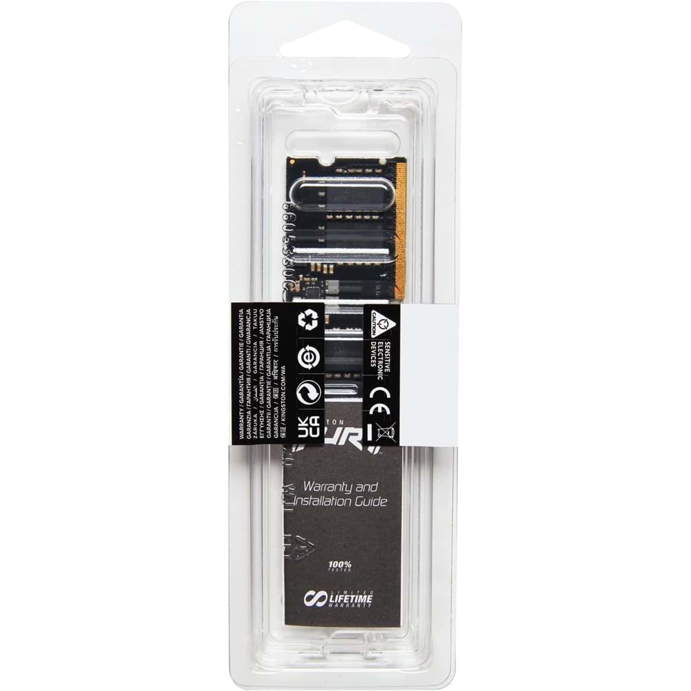 Kingston 32GB 4800MHz DDR5 FuryImpact SODIMM CL38 1.1V KF548S38IB-32