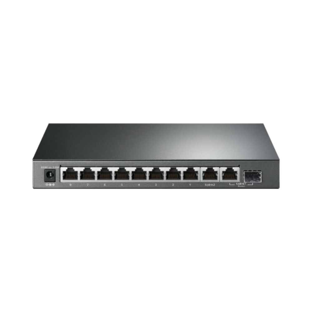 TP-Link TL-SG1210MP 10-Port Gigabit Desktop Switch 1-SFP 8-Port PoE+ (123W)
