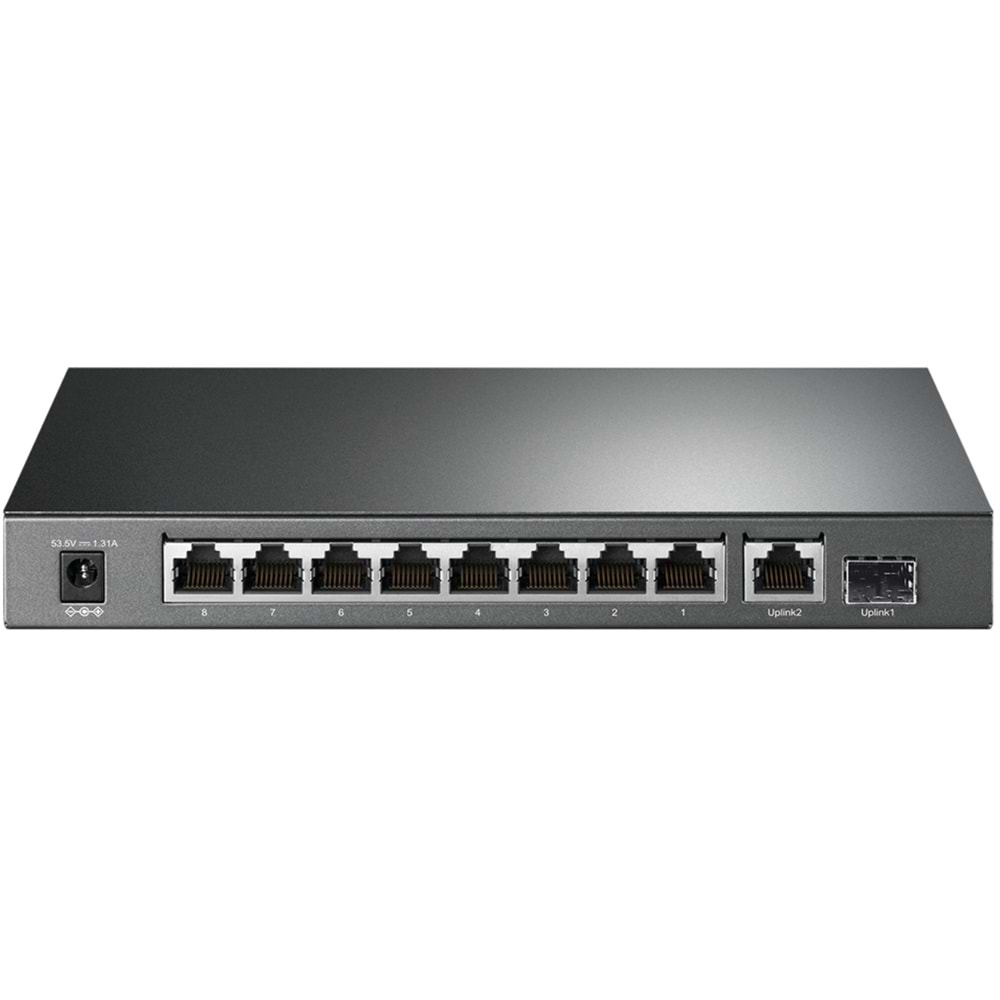TP-Link TL-SG1210P 10-Port Gigabit Desktop Switch 1-SFP 8-Port PoE+ (64W)