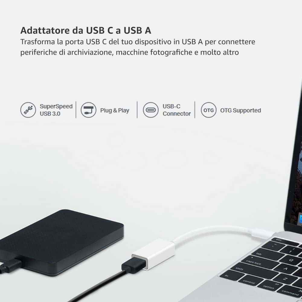 TP-Link UC400, Yüksek Hızda 3.0 USB-C - USB-A Adaptör