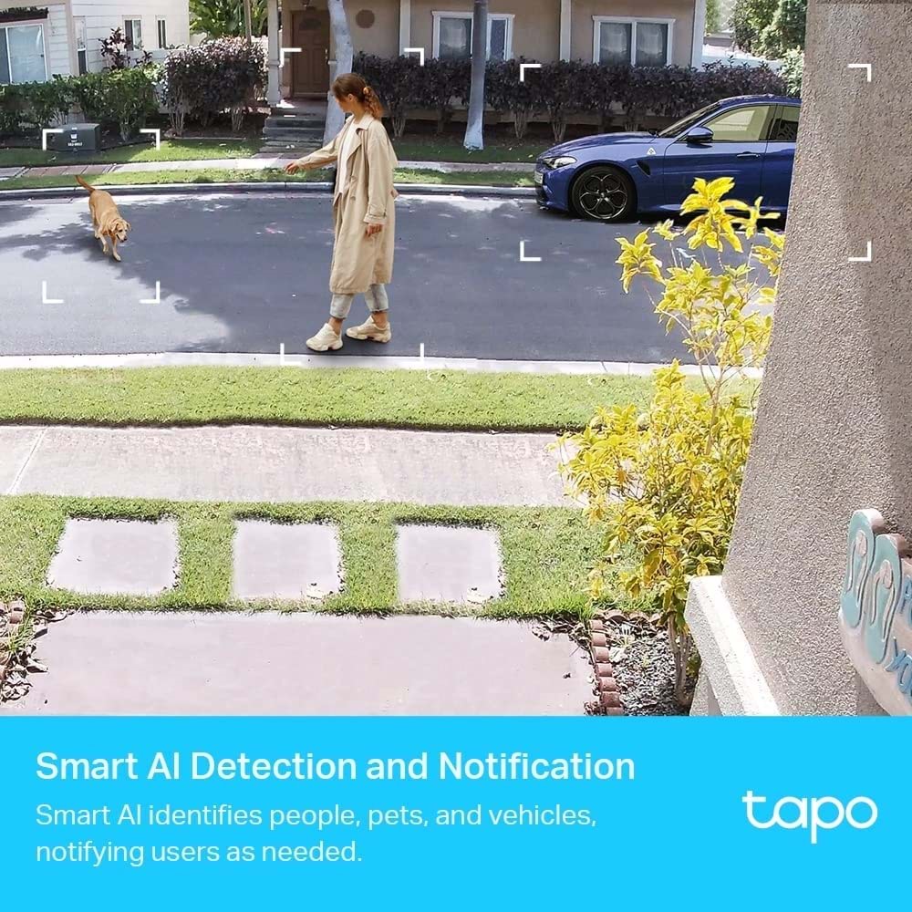 TP-Link Tapo C400S2, Bataryalı Akıllı Kablosuz Güvenlik Kamerası Sistemi, 2'li Kamera Kiti