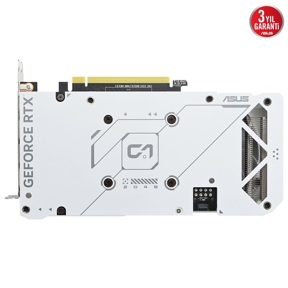 Asus DUAL-RTX4060TI-8G-WHITE 8GB 128Bit GDDR6 DP/HDMI PCI 4.0 Ekran Kartı