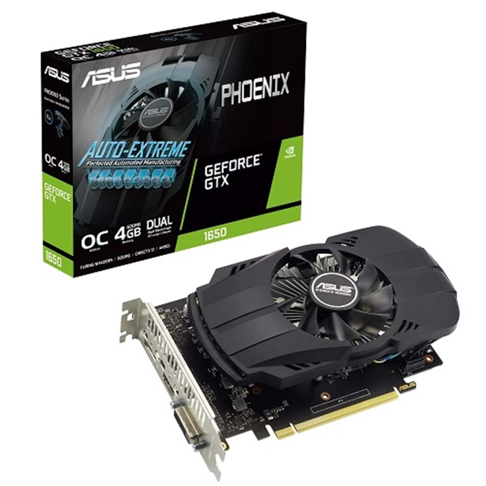 Asus Phoenix GeForce GTX 1650 EVO OC PH-GTX1650-O4GD6-P-EVO 4 GB GDDR6 128 Bit Ekran Kartı