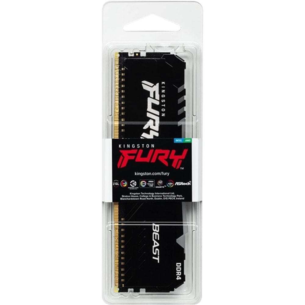 Kingston Fury Beast RGB KF436C17BBA/8 8 GB DDR4 3600 MHz CL17 Ram