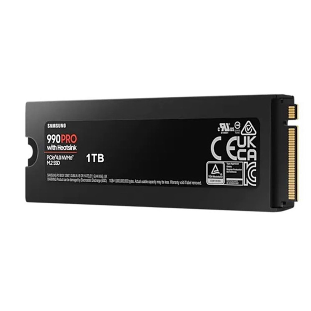 Samsung 990 PRO MZ-V9P1T0CW Soğutuculu PCI-Express 4.0 1 TB M.2 SSD