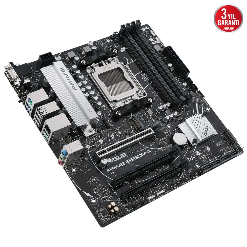 Asus Prime B650M-A AMD B650 5600 MHz (OC) DDR5 Soket AM5 mATX Anakart