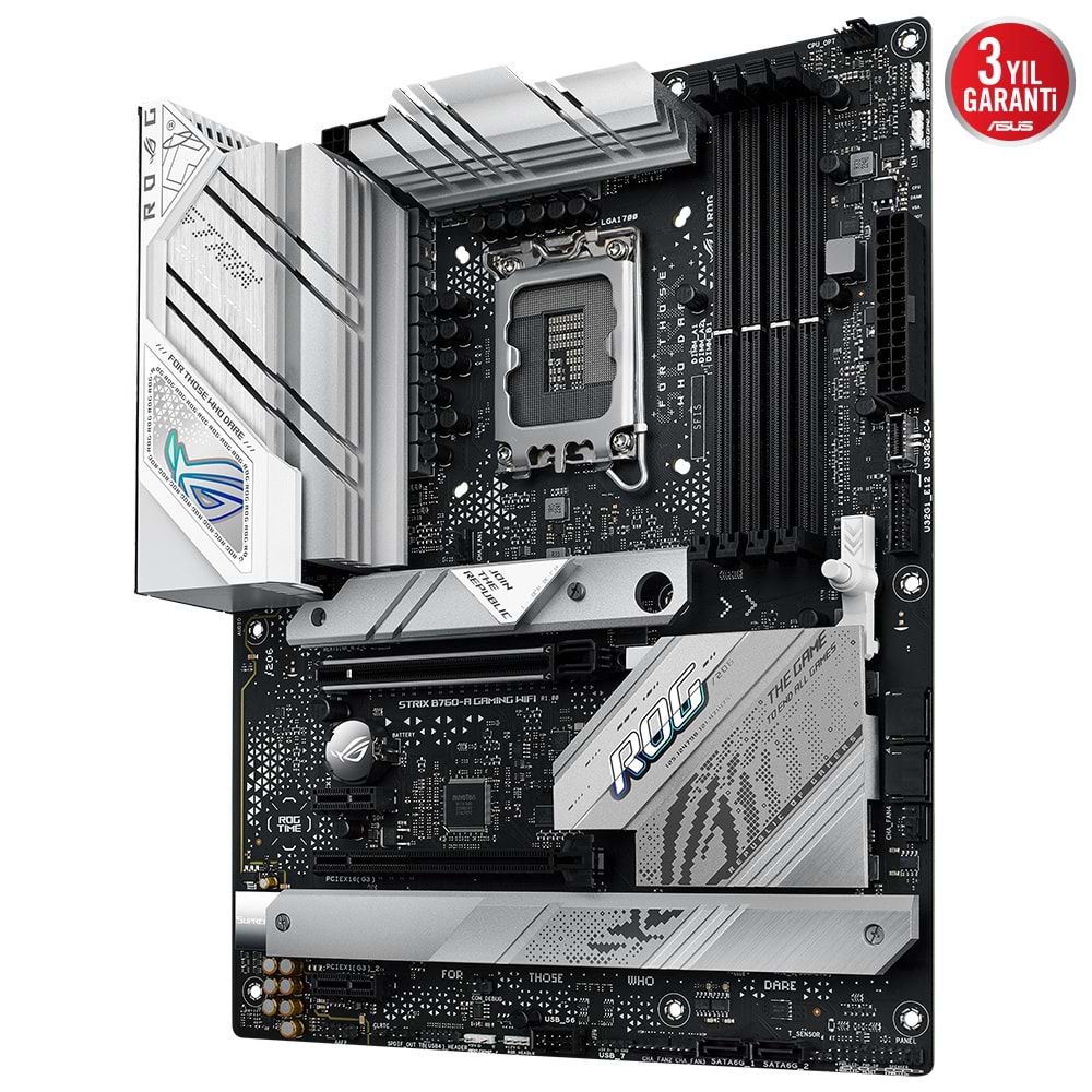 Asus ROG Strix B760-A Gaming WIFI B760 DDR5 M.2 DP/HDMI PCI 5.0 1700p Anakart