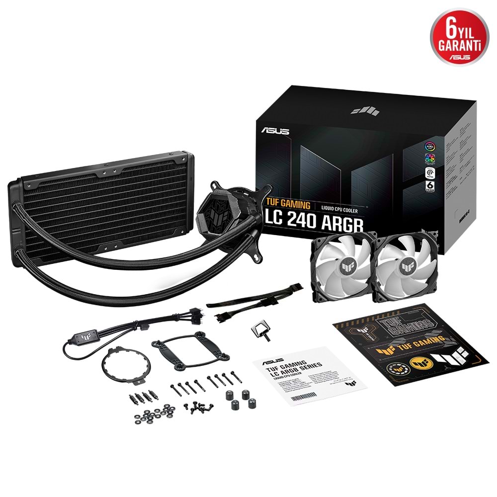 Asus TUF Gaming LC II 240 ARGB AIO Aura SYNC 120mm Adreslenebilir RGB Fan