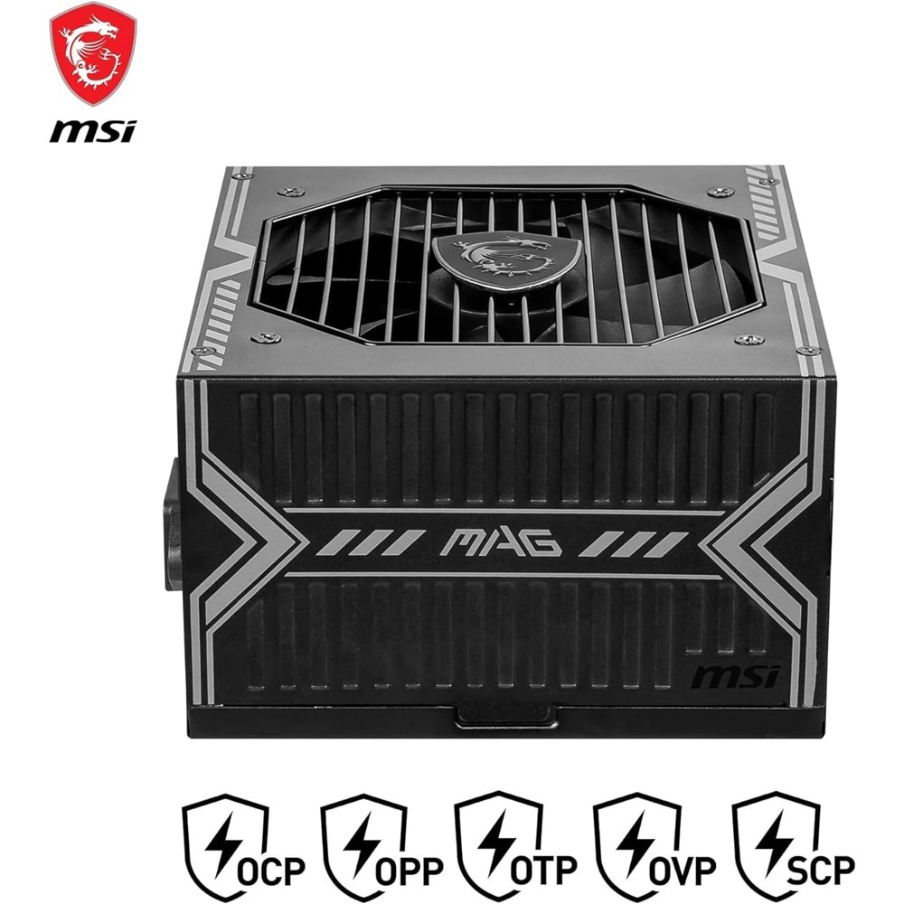 Msı Mag A750BN PCIE5 750W 80+ Bronze 120 MM Fan Güç Kaynağı