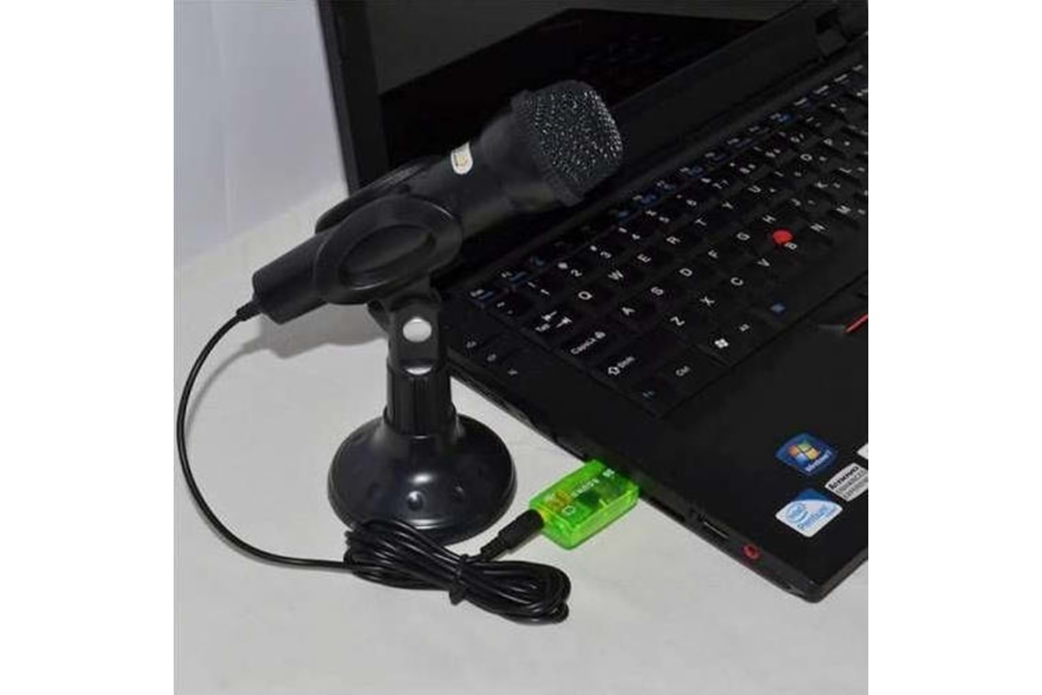 5+1 Harici Laptop Usb Ses Kartı 3.5mm Kulaklık Mikrofon Çevirici
