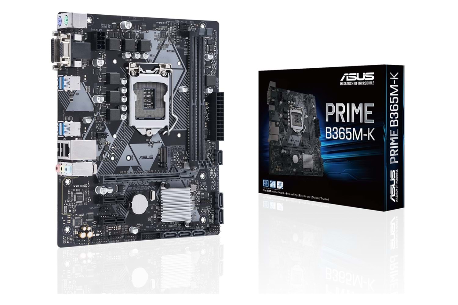 Asus PRIME B365M-K B365 DDR4 USB3.1 M.2 DVI/VGA PCI 3.0 1151p Anakart