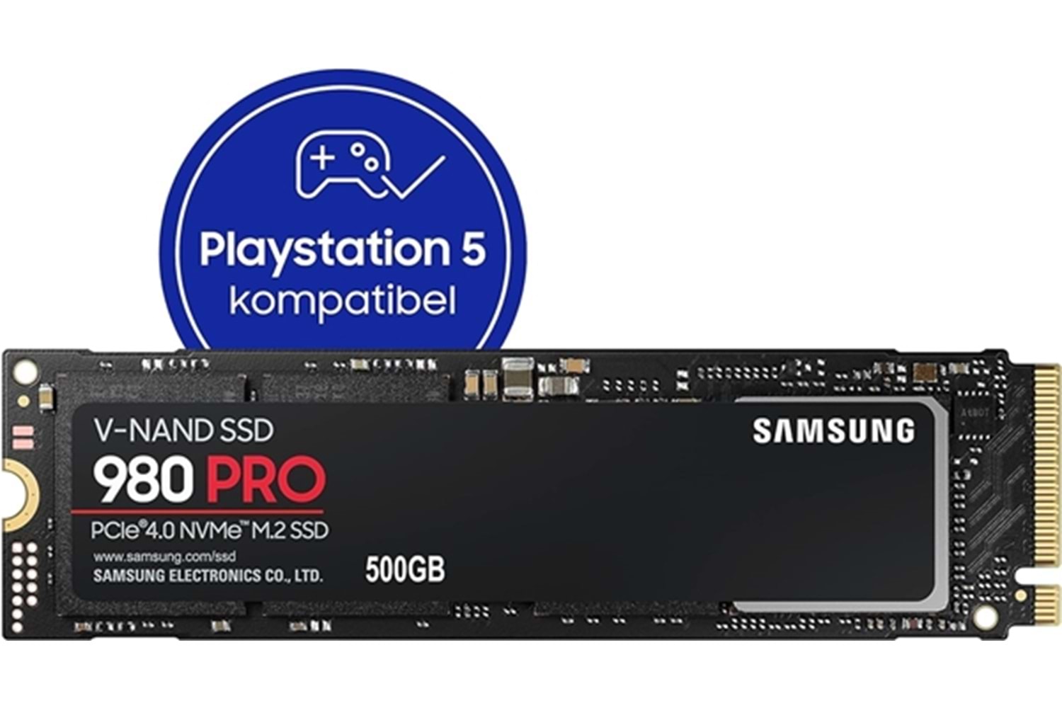 Samsung 980 PRO SSD 500GB M.2 2280 PCIe Gen 4.0 SSD 6900/5000MB/s MZ-V8P500BW